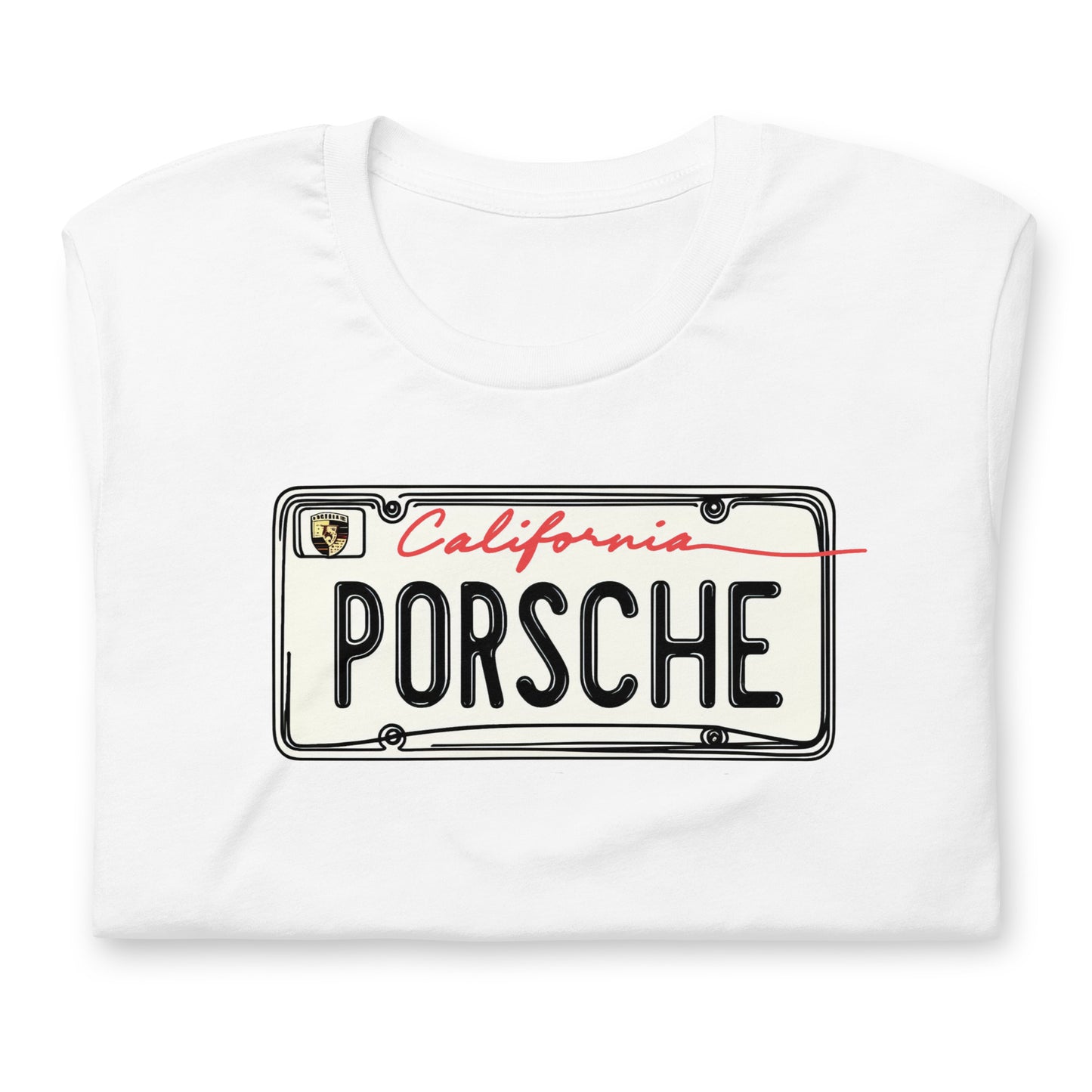 Porsche License Plate