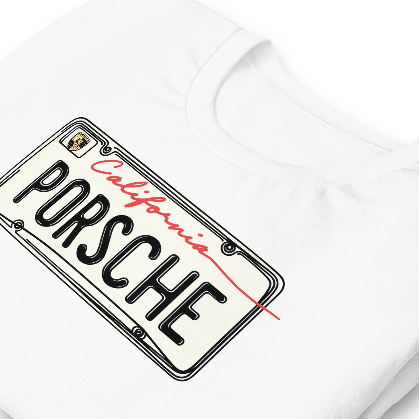 Porsche License Plate