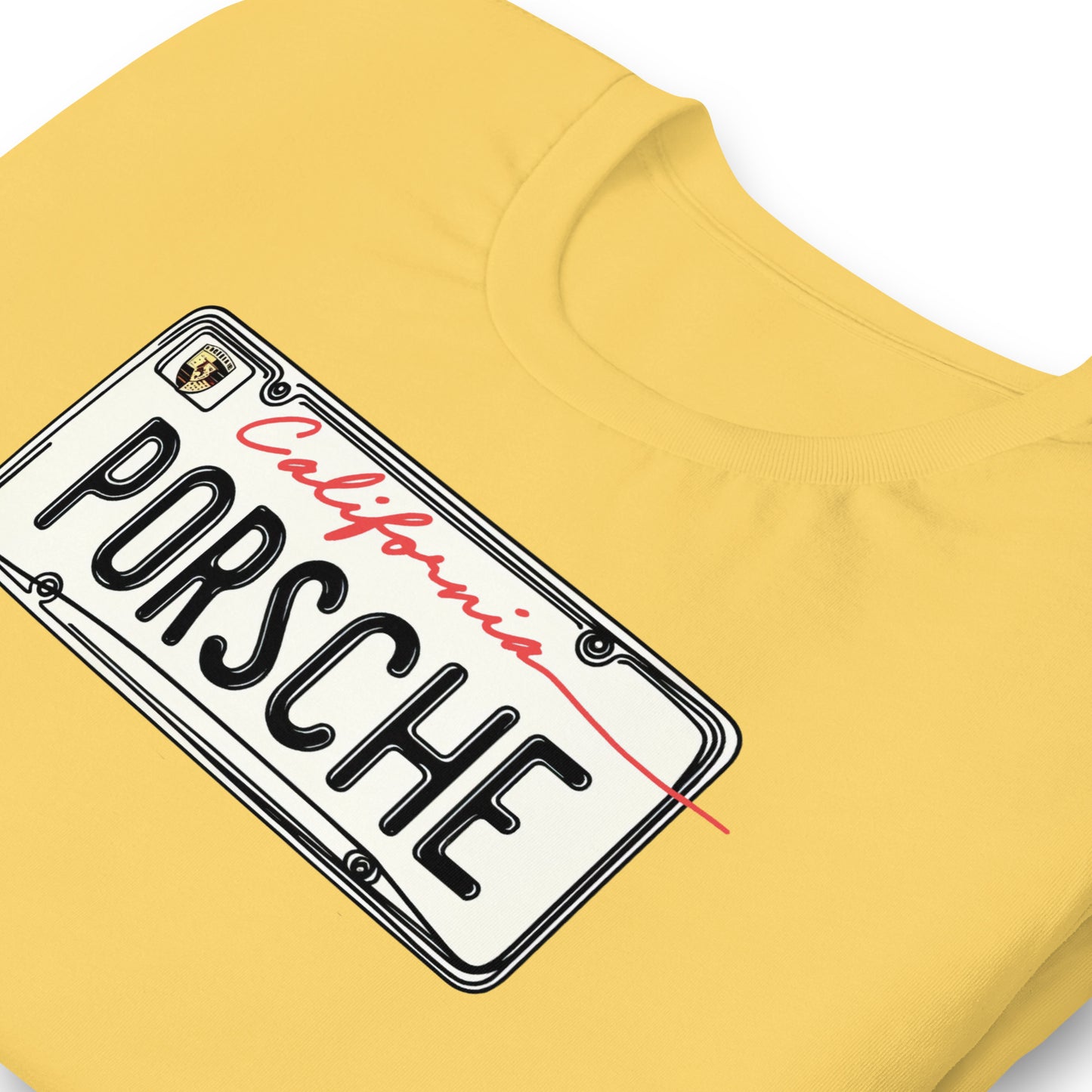 Porsche License Plate